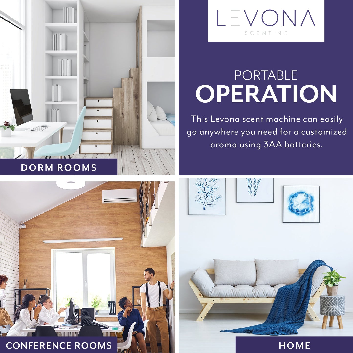 Viola 100 Diffuser Levona Scent