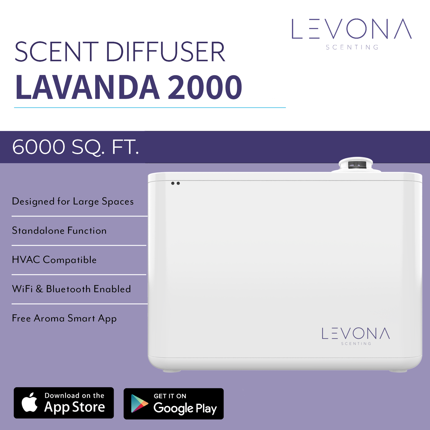 Lavanda 2000 Essential Oil Diffuser